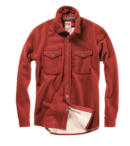 PIQUE FLEECE WORKSHIRT