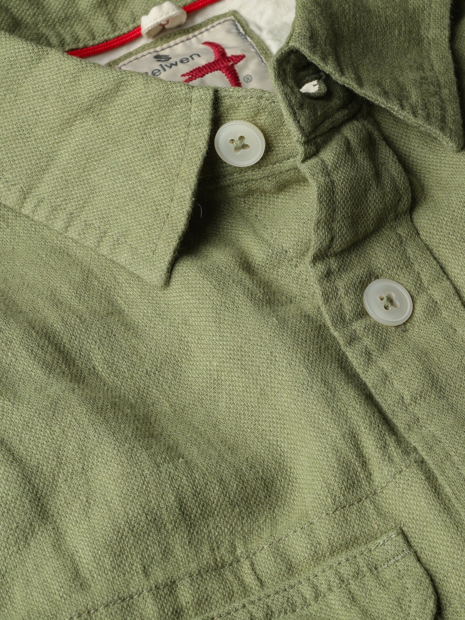 SLUB LINEN WORKSHIRT