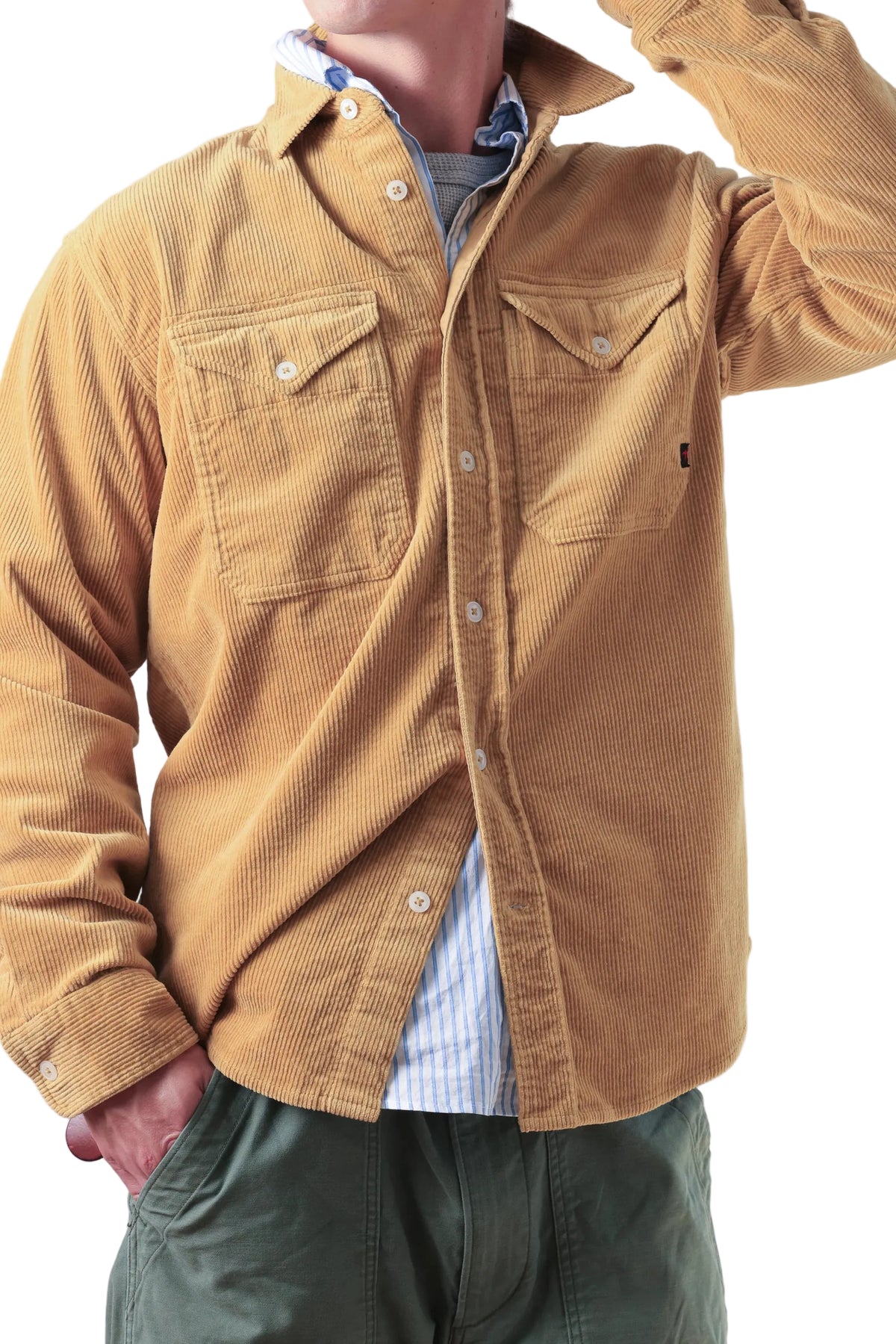 CORD WORKSHIRT