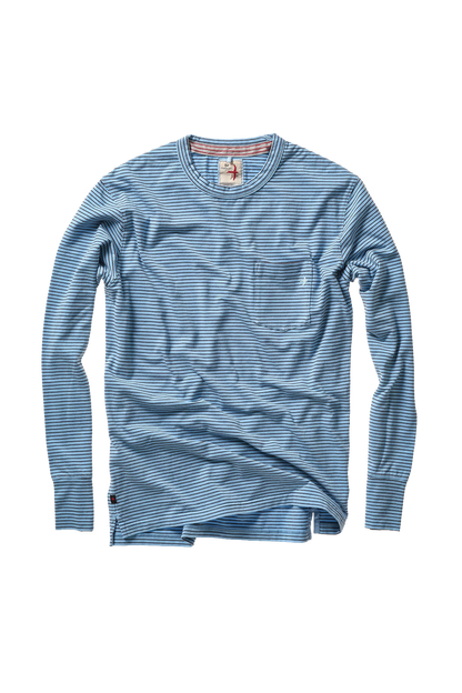 RINGSPUN L/S POCKET TEE