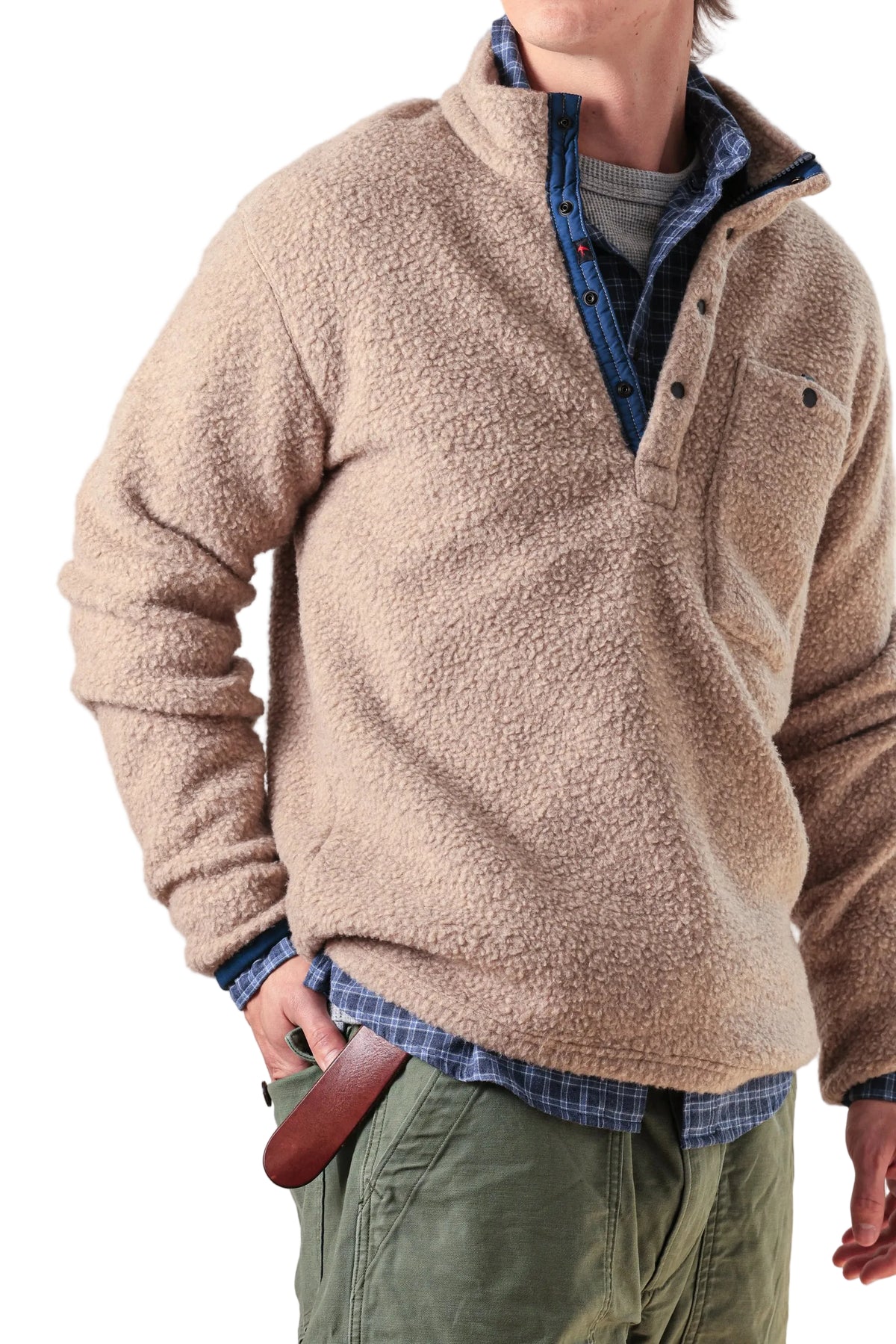 WOOLY SHAG SNAP-ZIP