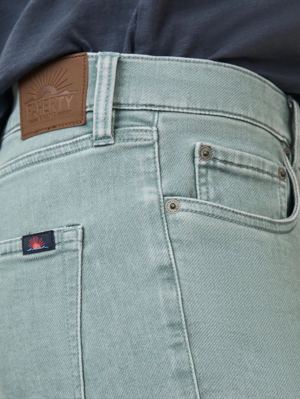 STRETCH TERRY 5 POCKET PANT
