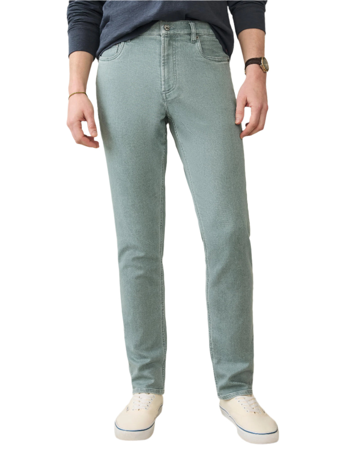 STRETCH TERRY 5 POCKET PANT