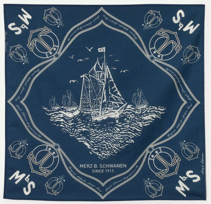 MbS Logo Lightweight Cotton Poplin Bandana
