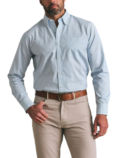 ENSLEY PINPOINT OXFORD SHIRT