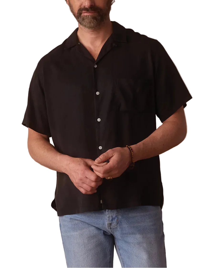 SUEDED COSTA RESORT SHIRT