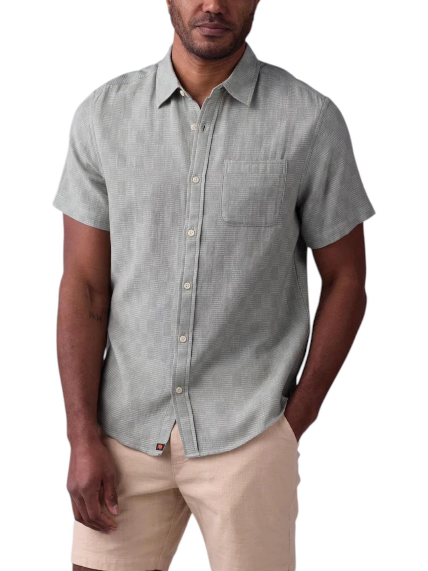 FRESHWATER SS BUTTON UP