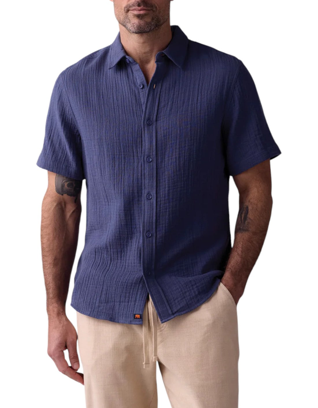 KALO SS BUTTON UP