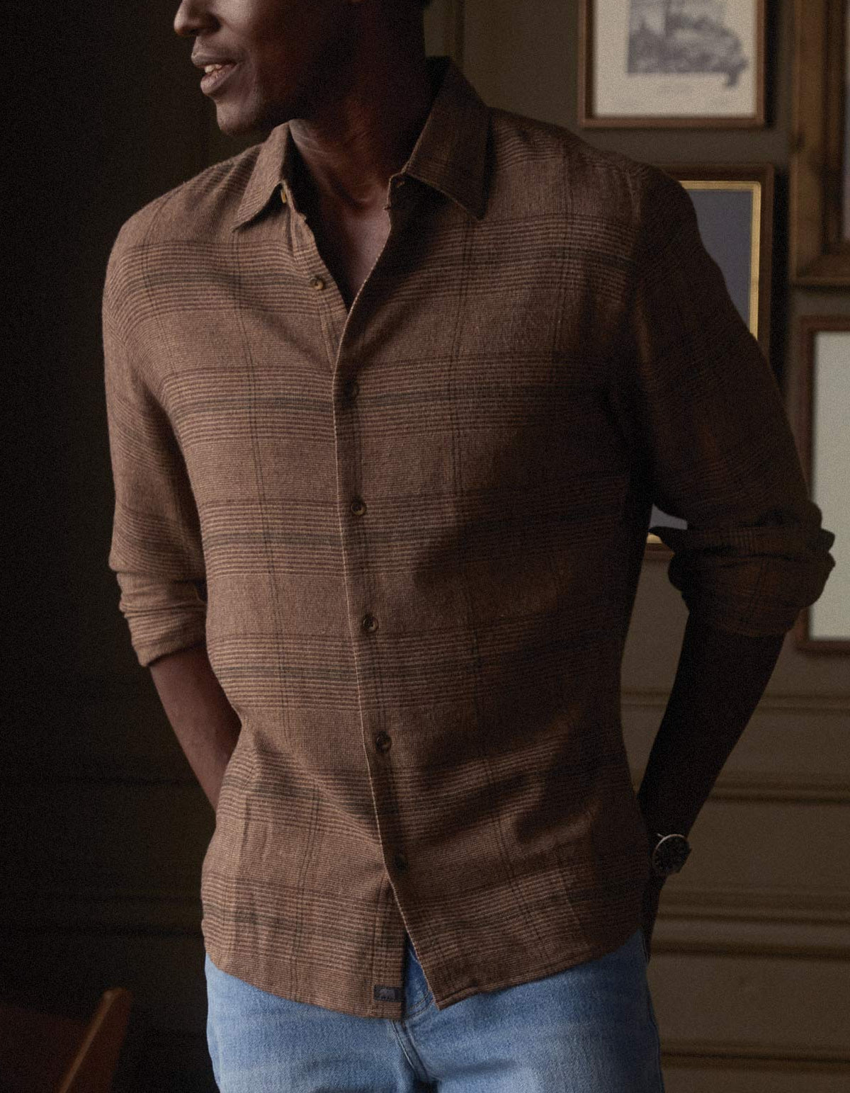 OWEN LIGHTWEIGHT BUTTON UP