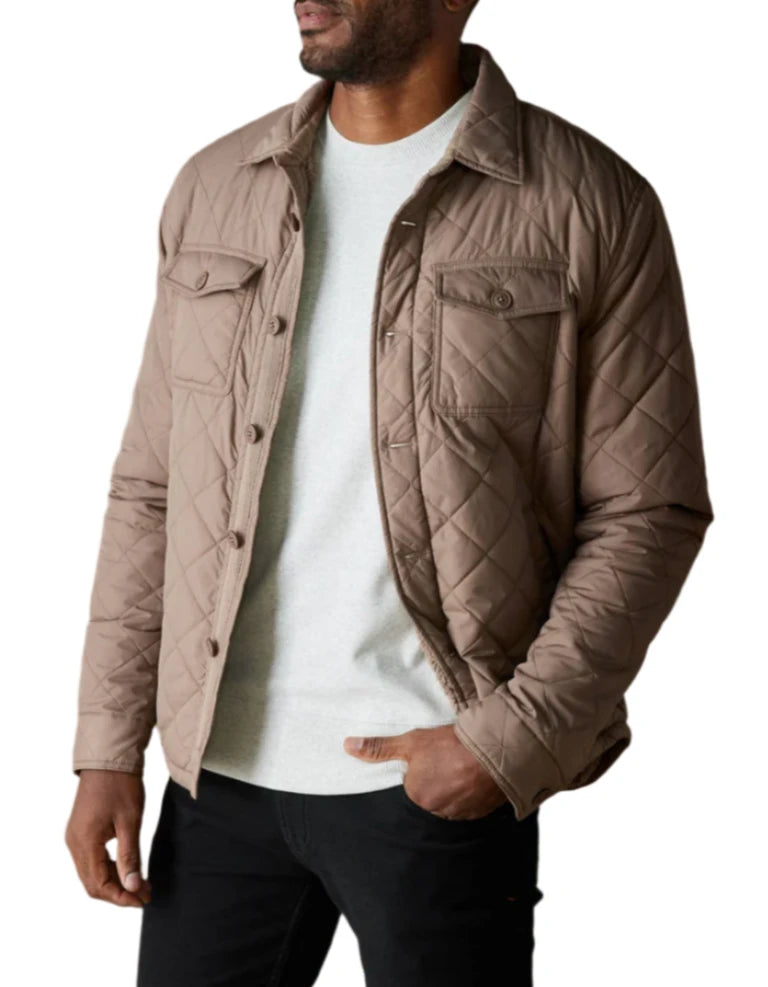 QUILTED SHERPA LINED SHACKET