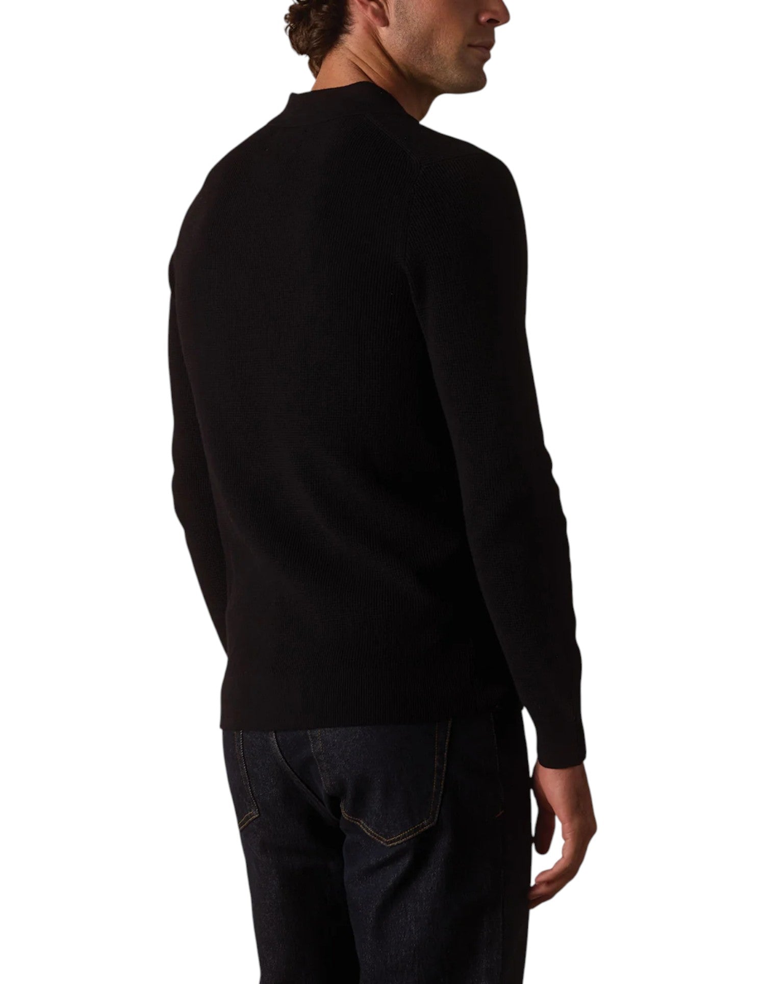 ROBLES KNIT WAFFLE STITCH POLO