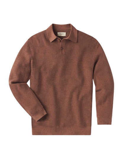 ROBLES KNIT WAFFLE STITCH POLO