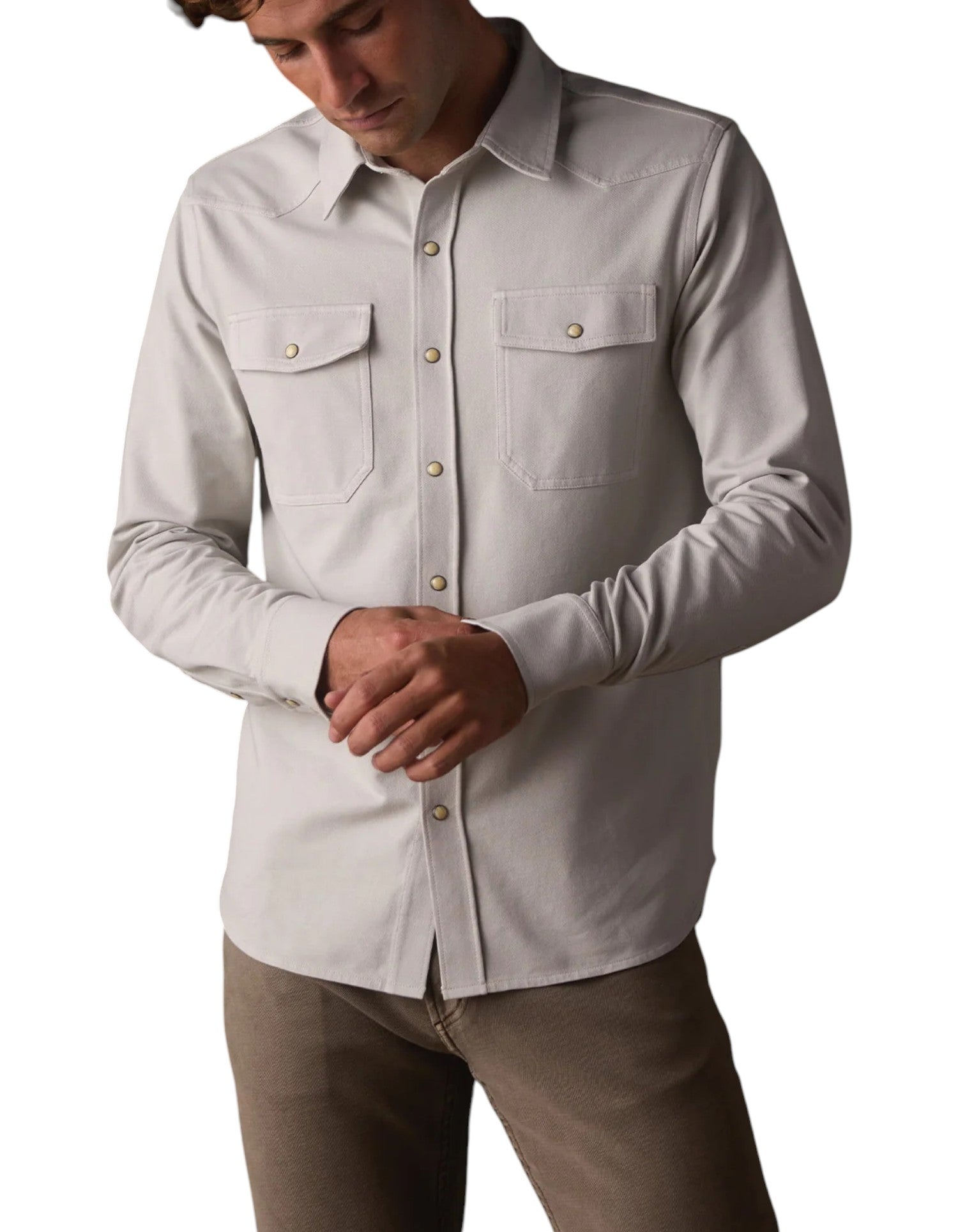 TENTOMA STRETCH VINTAGE BUTTON UP