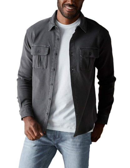 COMFORT TERRY SHIRT JACKET