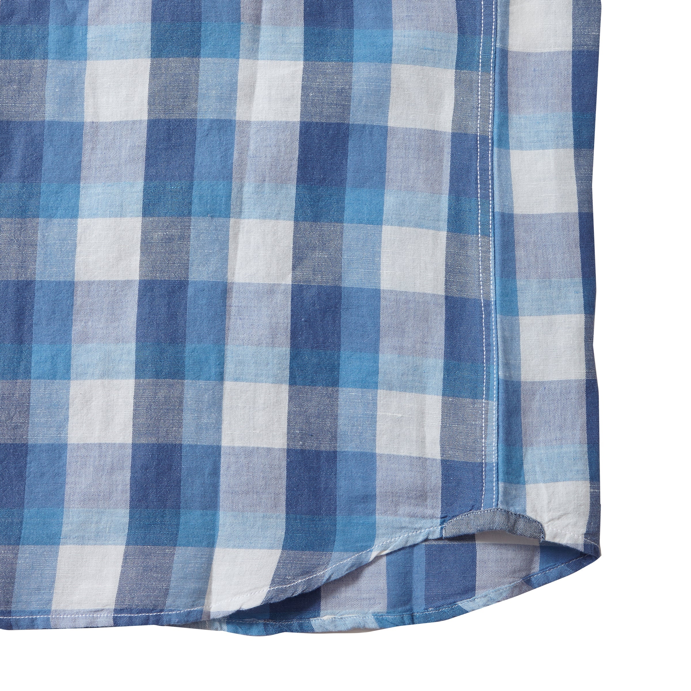 MADRAS LINEN COTTON PLAID