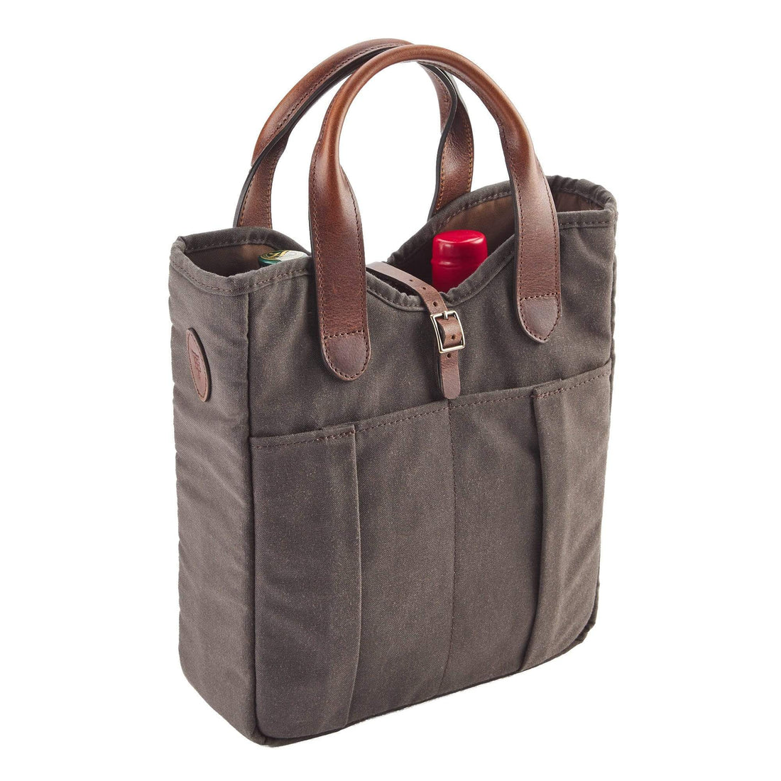 CANVAS WHISKEY TOTE