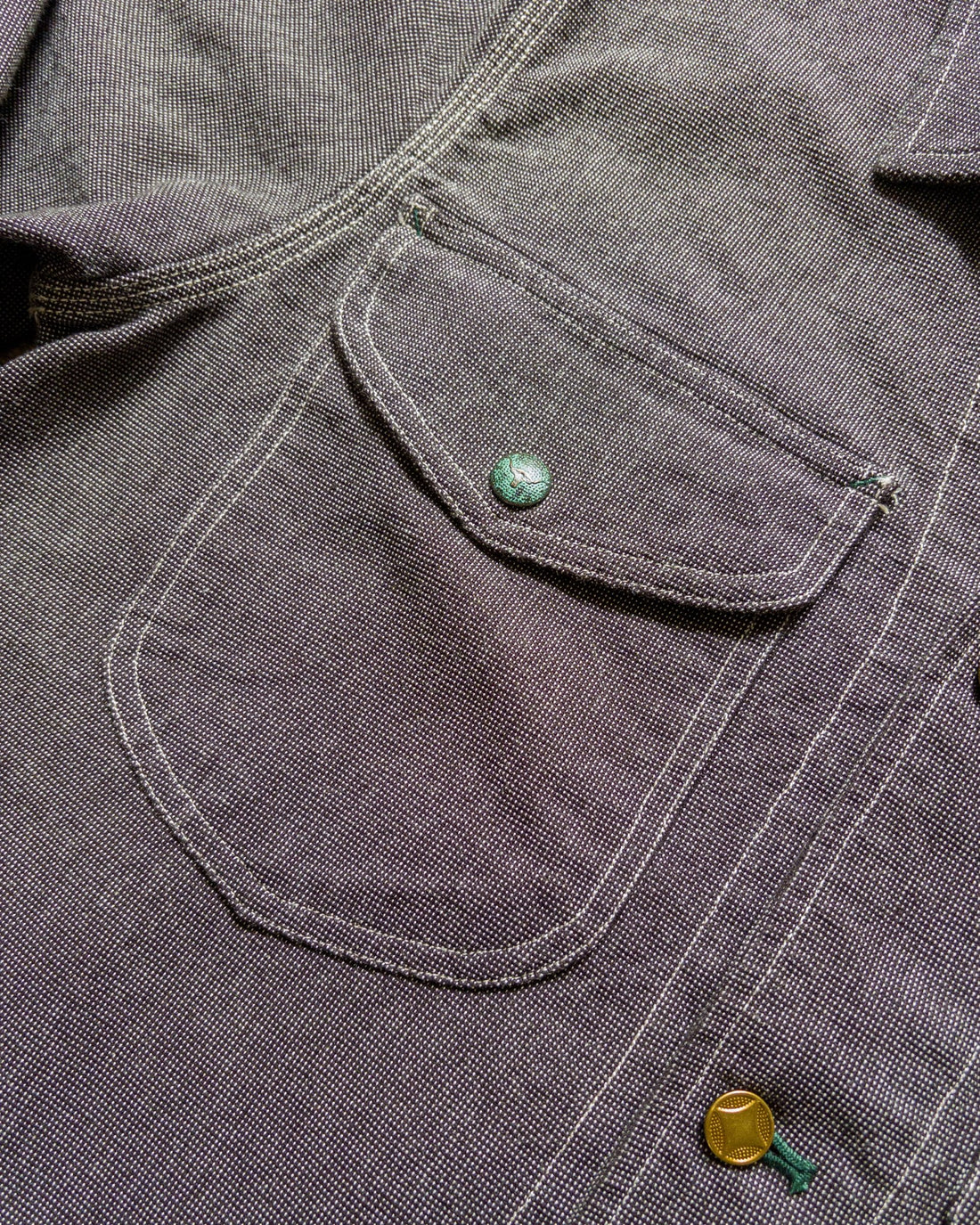 HEAVYWEIGHT PINPOINT CANVAS BARN JACKET