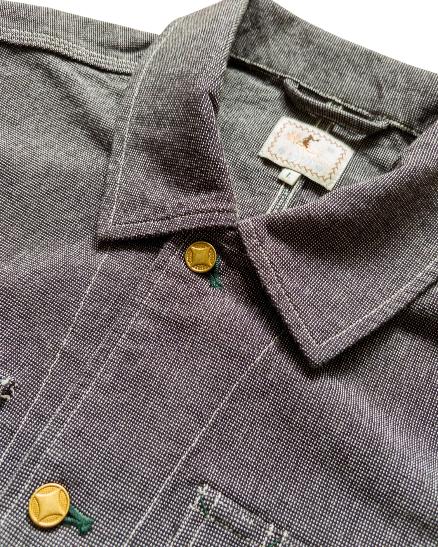 HEAVYWEIGHT PINPOINT CANVAS BARN JACKET