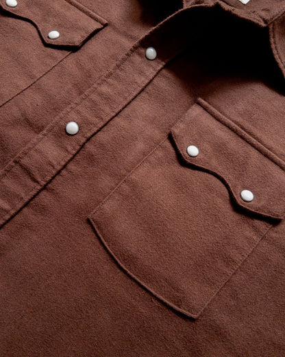 MOLESKIN PEARLSNAP SHIRT