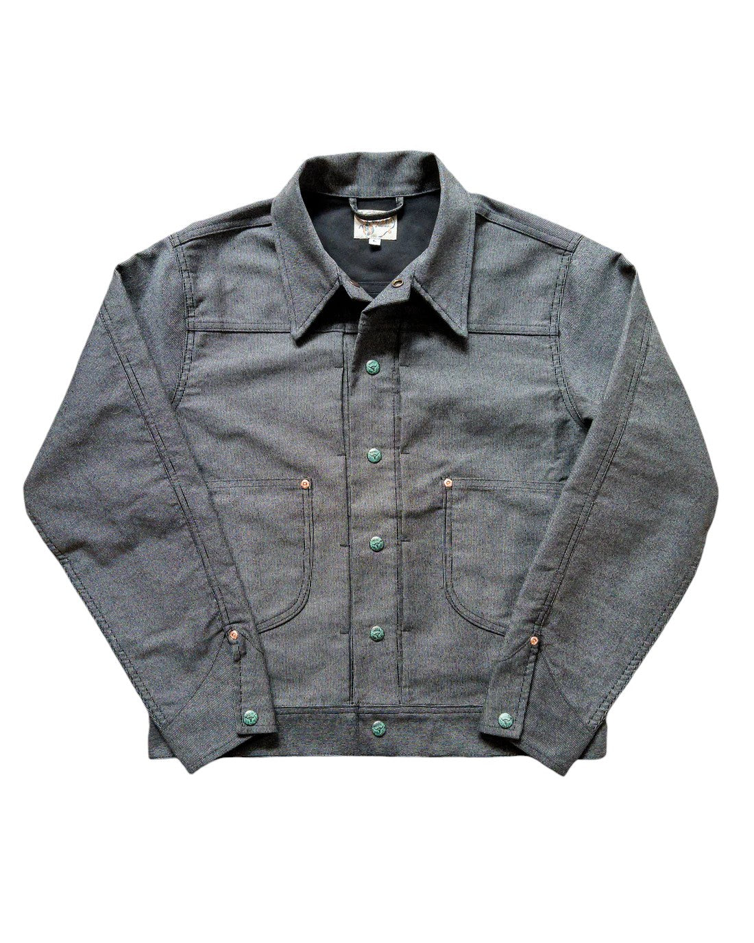 JAPANESE MOLESKIN WABASH STRIPE RANCH JACKET