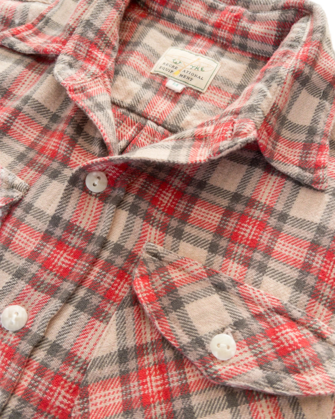 WASHED FLANNEL WORKSHIRT