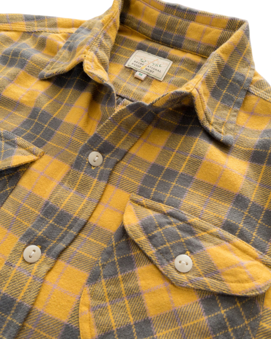 WASHED FLANNEL WORKSHIRT