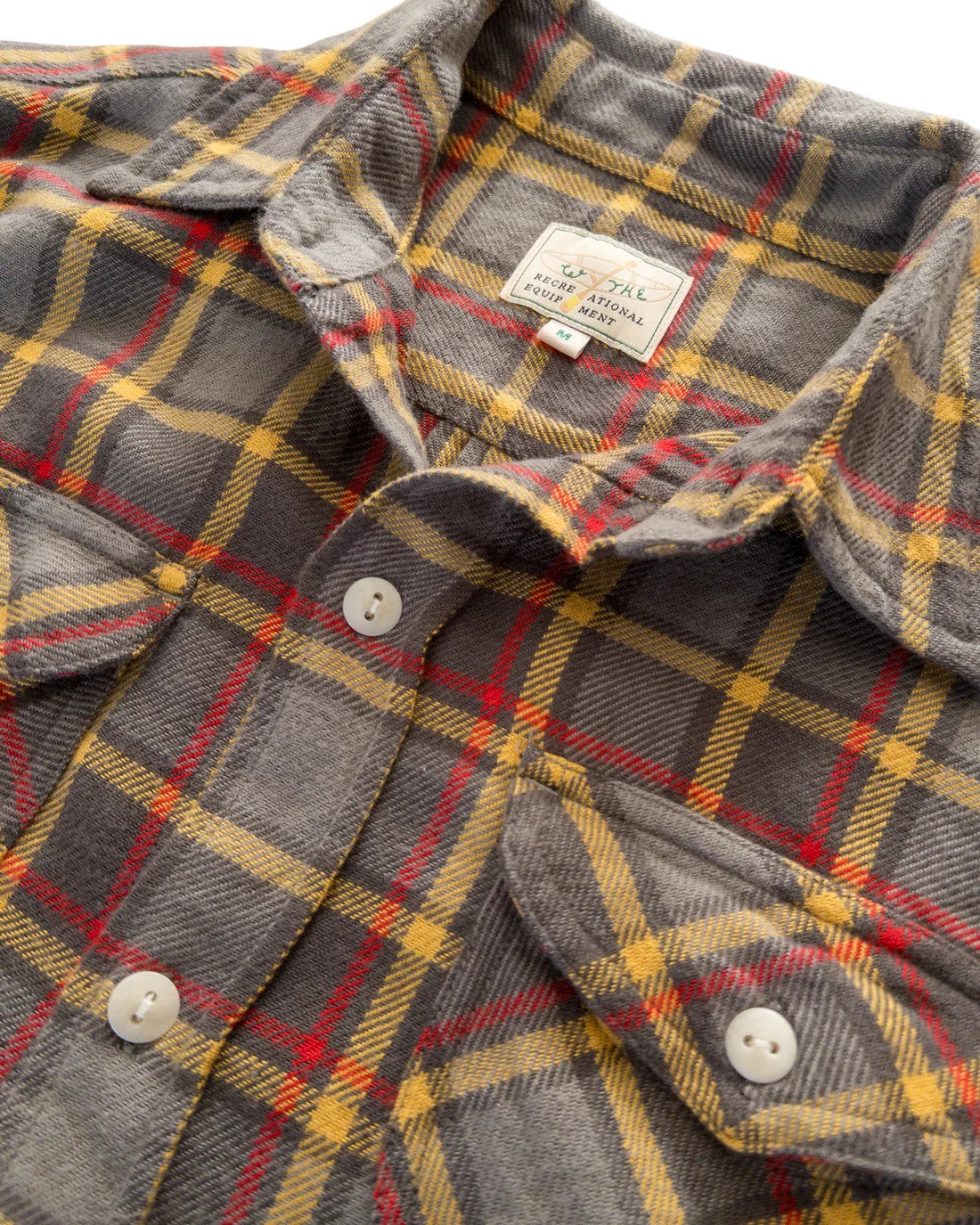 WASHED FLANNEL WORKSHIRT