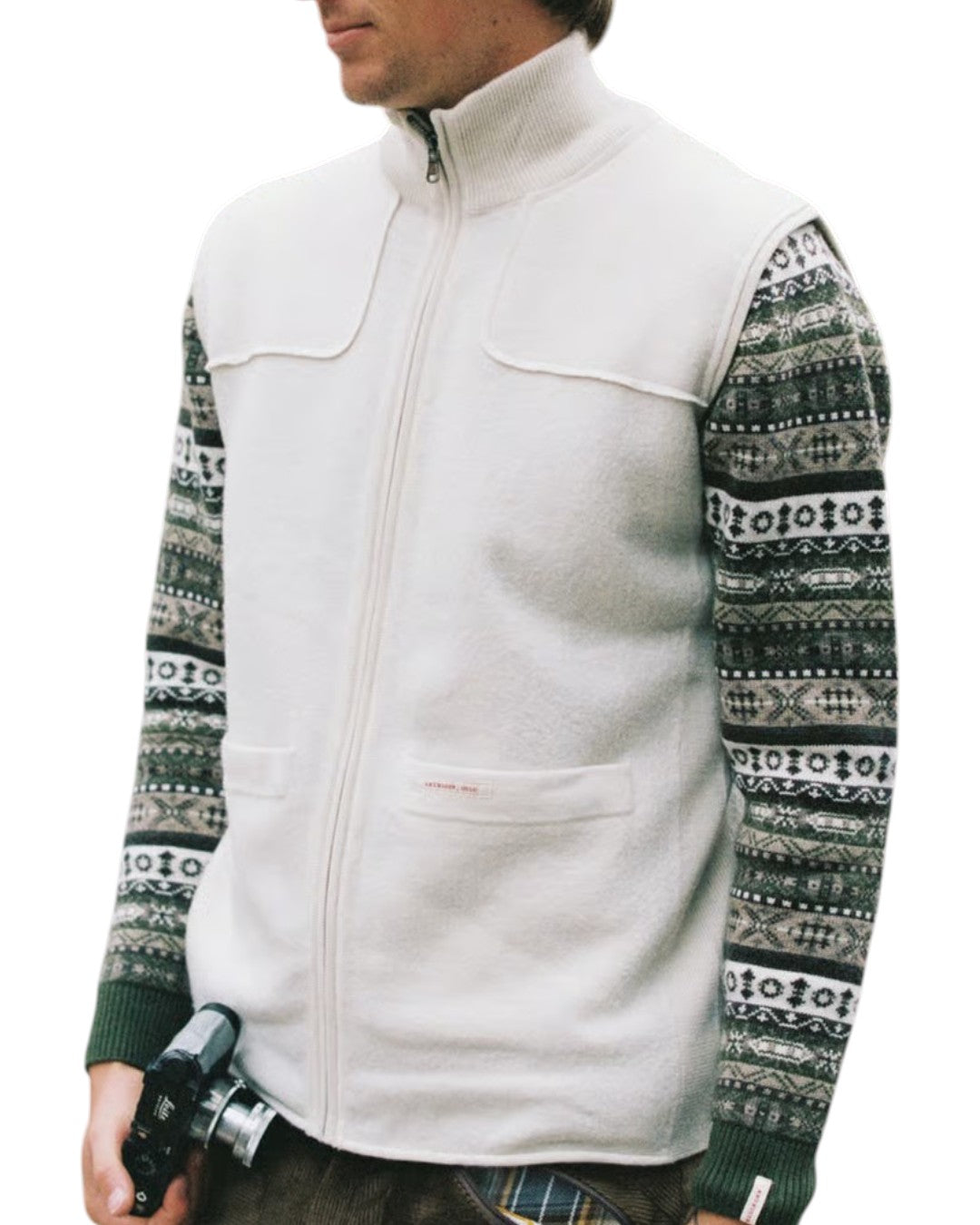 BOILED HUNTSMAN VEST