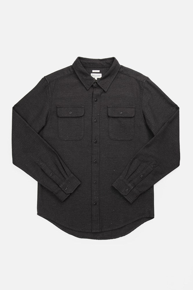 BEDFORD BLACK HERRINGBONE - L.E. &amp; Chalk