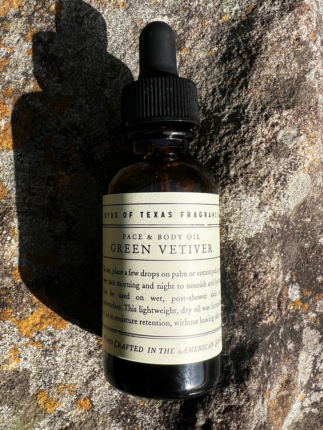 GREEN VETIVER FACE &amp; BODY OIL