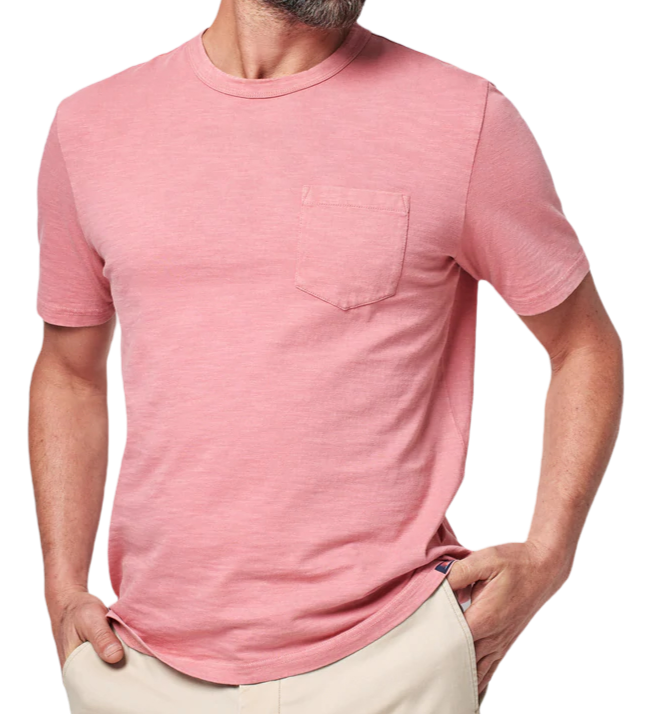 SUNWASHED POCKET TEE - L.E. &amp; Chalk