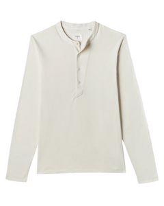 SUEDED COTTON LOUIS HENLEY