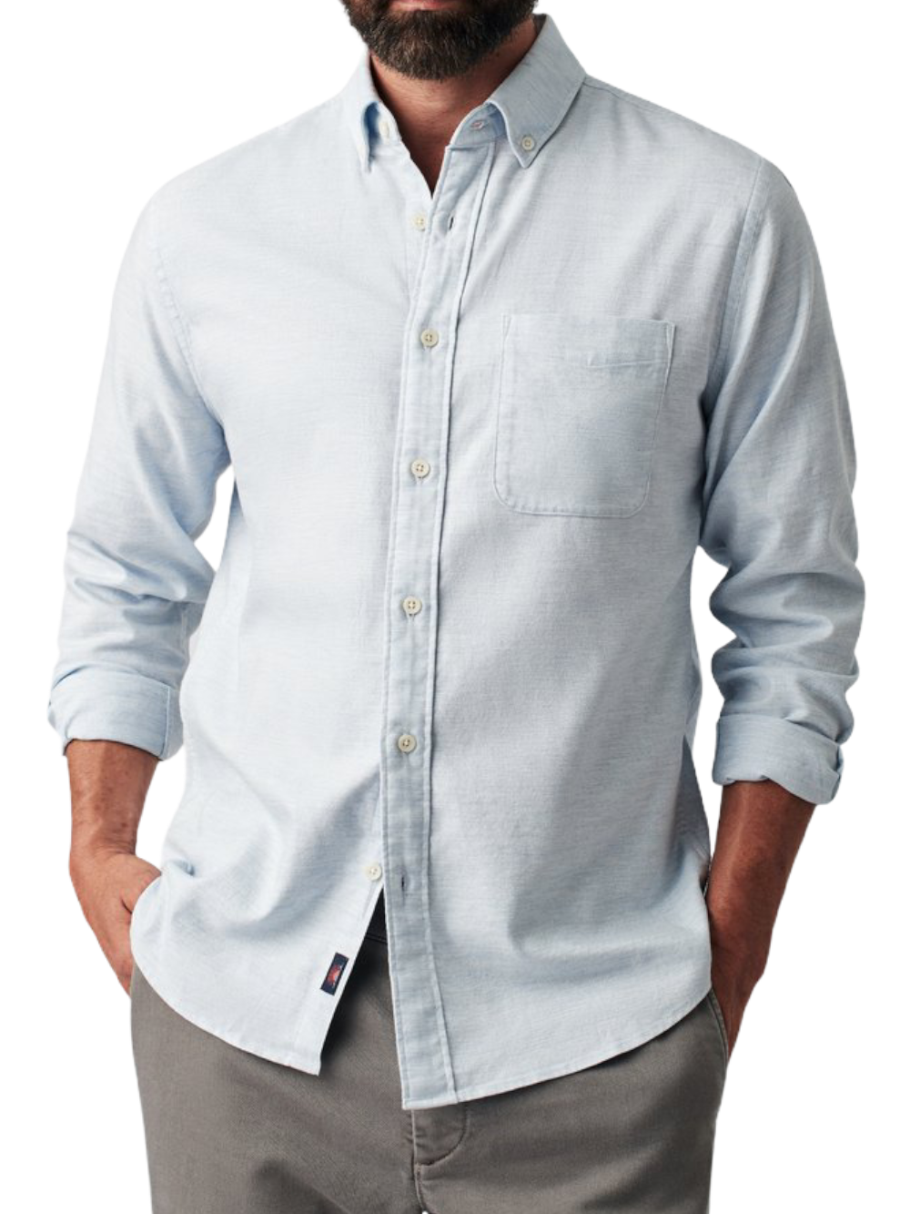 STRETCH OXFORD SHIRT 2.0 - L.E. &amp; Chalk