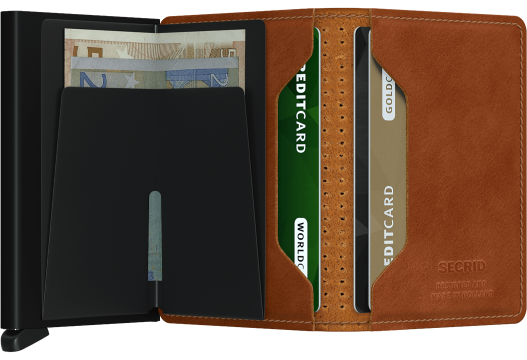 SEC SLIMWALLET PERFORATED - L.E. & Chalk