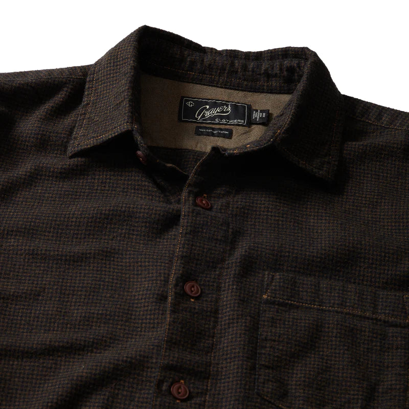 ARCADIAN HOUNDSTOOTH FLANNEL